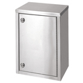 Omnimed Single Door Extra Wide Stainless Steel Narcotic Cabinet with Duel Lock 181451